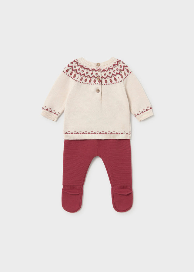Knit Set, Plum, 2505