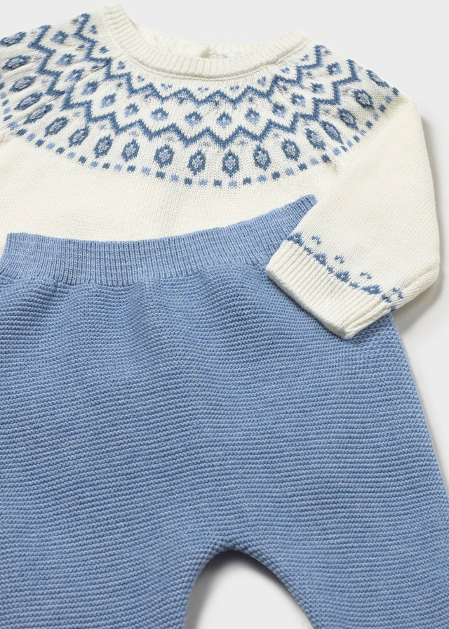 Knit Set, Rain, 2505