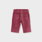 Stretchy Corduroy Pants, Blackcurrant, 2509