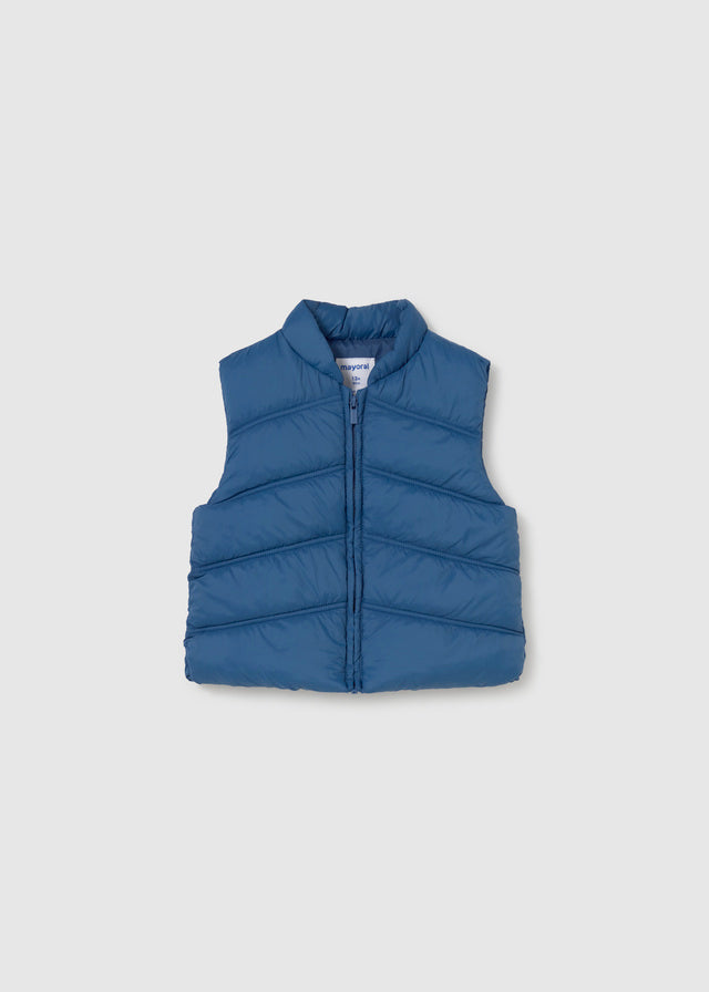 Puffy Vest, Blue, 2687