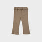 Ribbed Flare Leggings, Heathered Brown, 2709