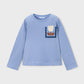 L/S Tee, Flower Pocket, 4029