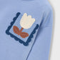 L/S Tee, Flower Pocket, 4029