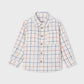 L/S Windowpane Shirt, 4144