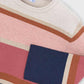 Jacquard Sweater, Indigo, 4317