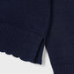 Knit Pullover Sweater, Navy, 4320