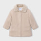 Knitted Faux Fur Coat, 4412