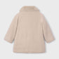 Knitted Faux Fur Coat, 4412