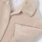 Knitted Faux Fur Coat, 4412
