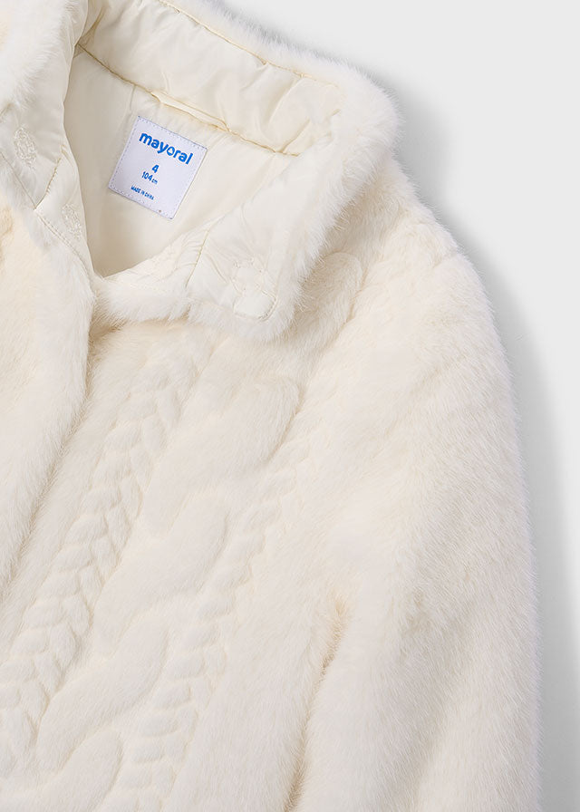 Faux Fur Coat, 4415