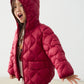Puffy Coat, Cherry, 4417