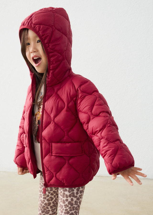 Puffy Coat, Cherry, 4417
