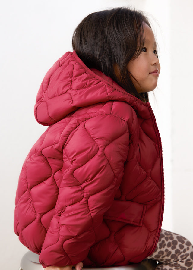 Puffy Coat, Cherry, 4417