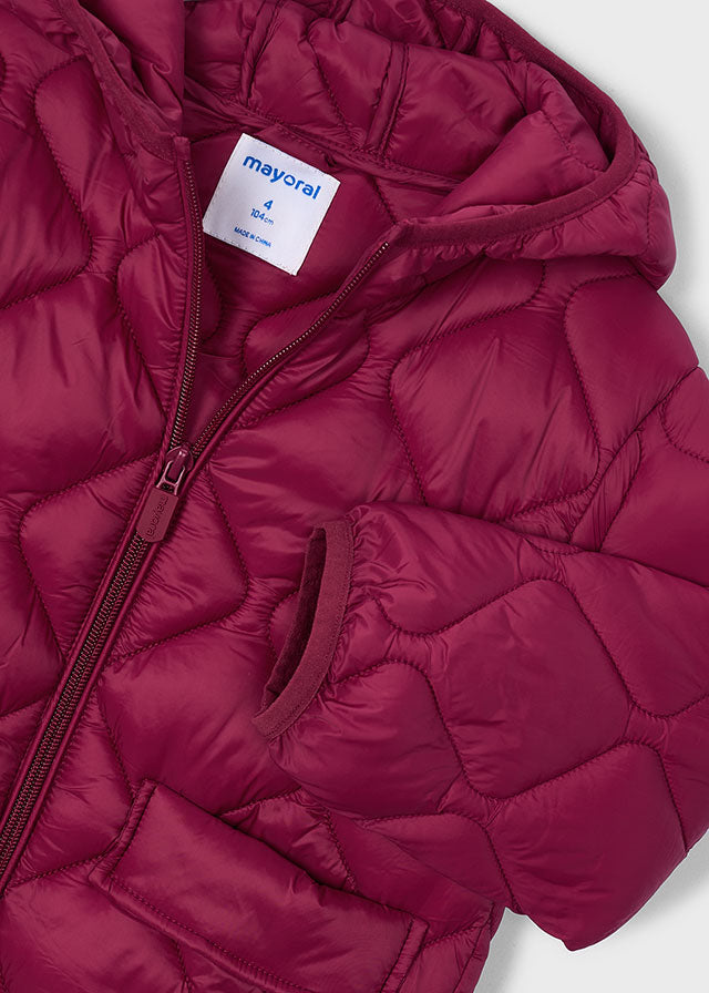 Puffy Coat, Cherry, 4417