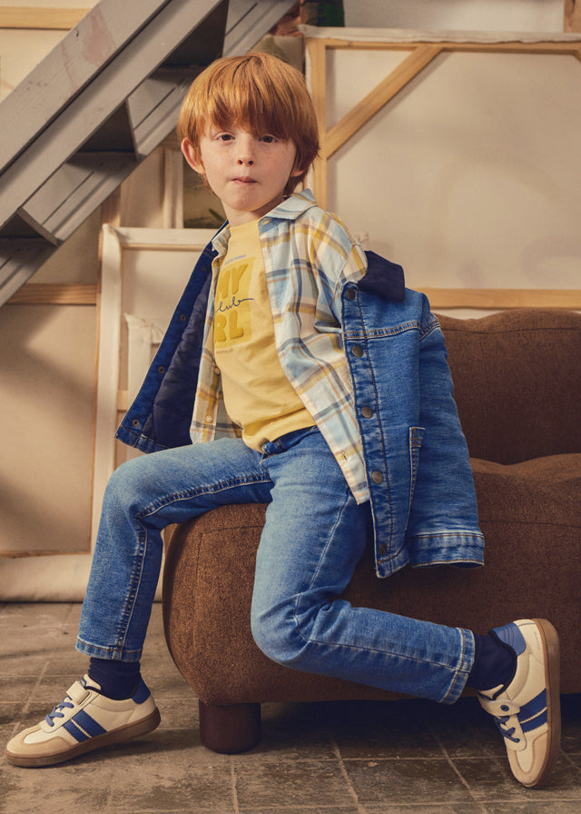 Denim Jeans, Medium Wash, 4516