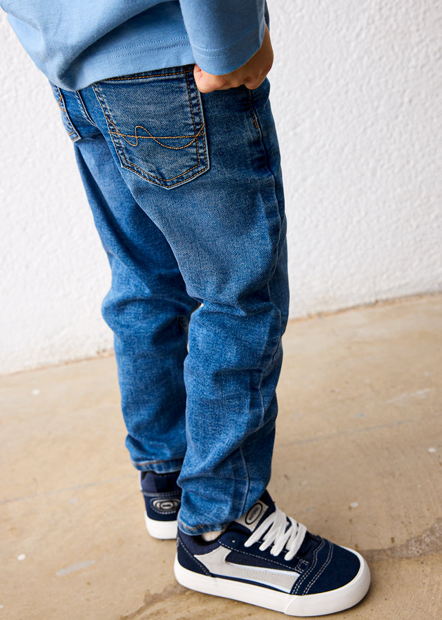 Denim Jeans, Medium Wash, 4516