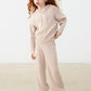 Knit Hoodie Set, Seed, 4529