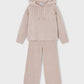 Knit Hoodie Set, Seed, 4529