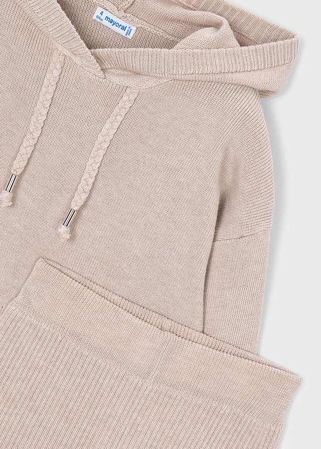 Knit Hoodie Set, Seed, 4529