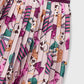 Printed Pleated Skirt, 4903