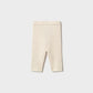 Cable Rib Knit Leggings, Cream, 9117
