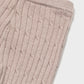 Cable Rib Knit Leggings, Mauve, 9117