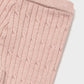 Cable Rib Knit Leggings, Blush, 9117