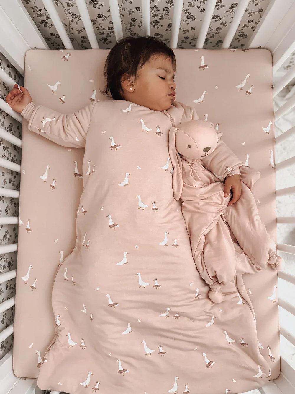 Long Sleeve Sleep Sack, Tutu Goose, 1.0 Tog