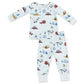 L/S Loungewear Set, Snow Cats