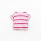 Striped Jersey T-Shirt, Pink Stripe