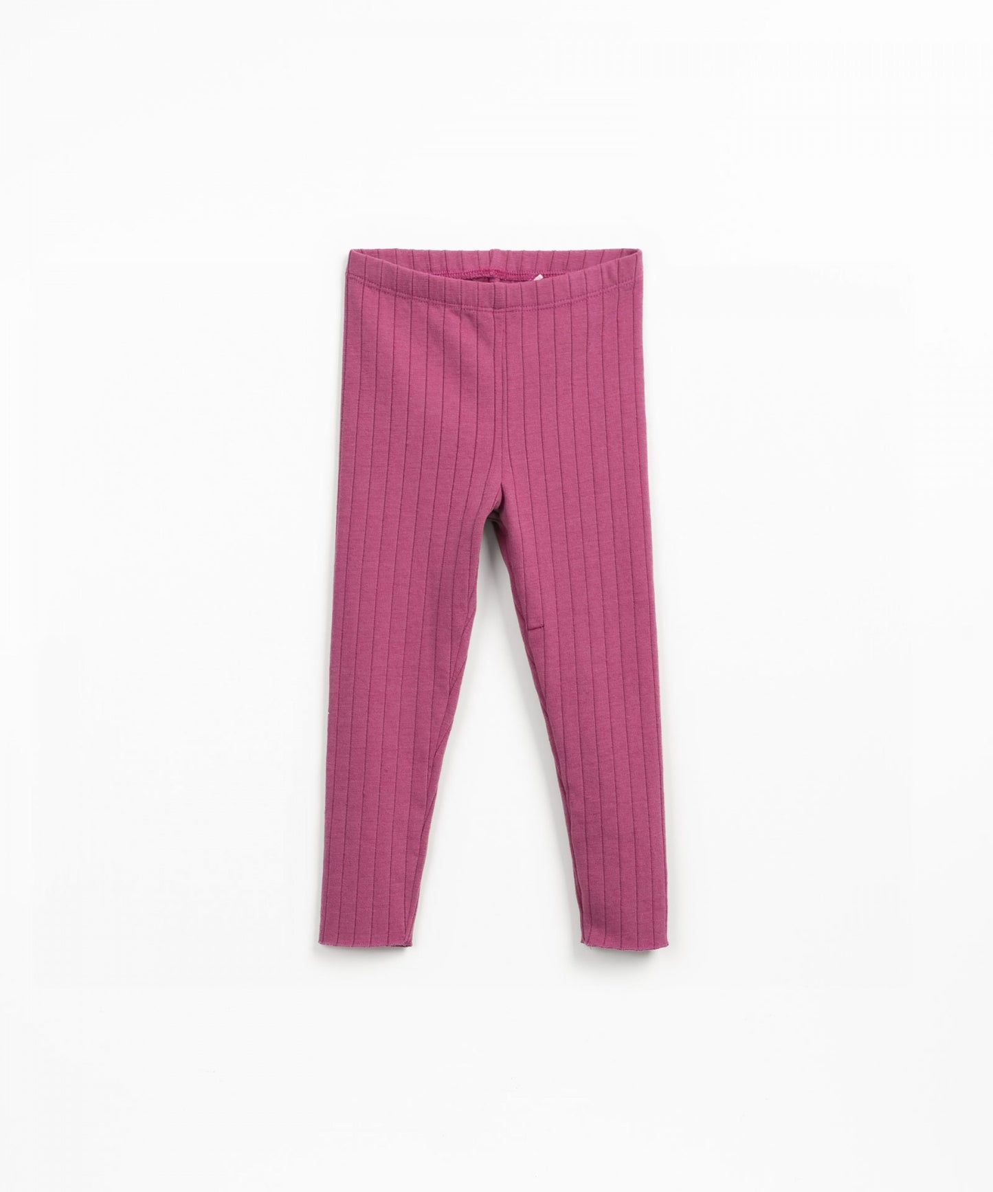 Rib Leggings, Dark Pink