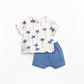 Jersey Shorts, Blue