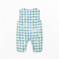 Woven Jumpsuit, Checkered Blue