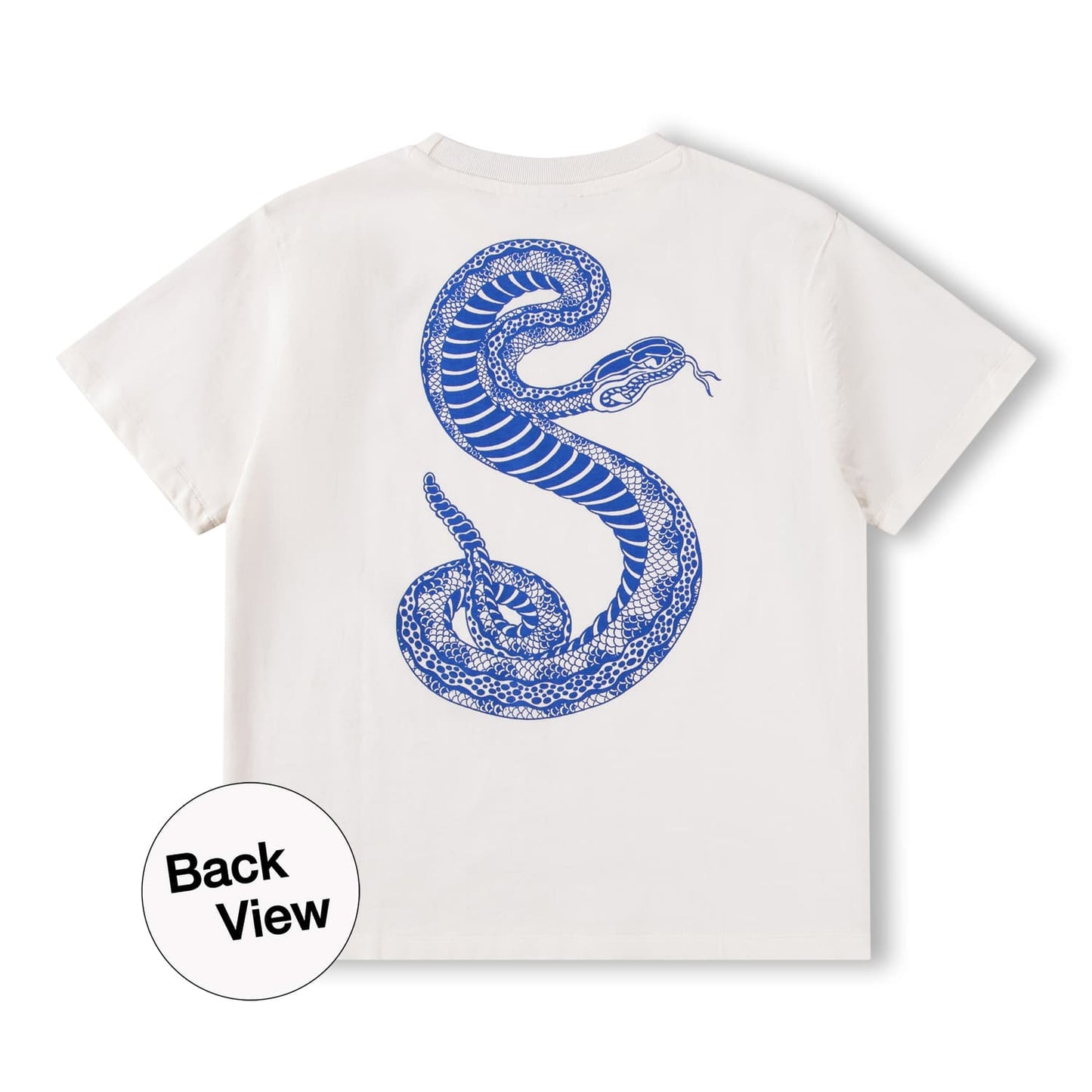 Rodney T-Shirt, Blue Snake