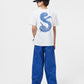 Rodney T-Shirt, Blue Snake