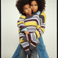 Brian Sweater, Fuzzy Stripes