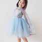 Snow Queen Cape, Blue Silver