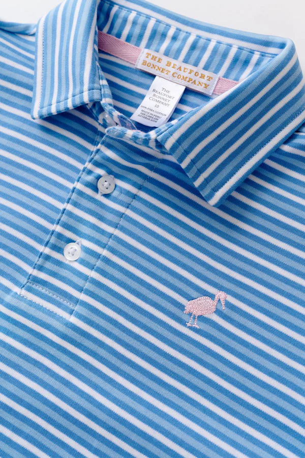 S/s Prim and Proper Polo and Onesie, Sumner County Stripe