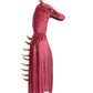 Starry Night Dragon Cape, Red/Copper