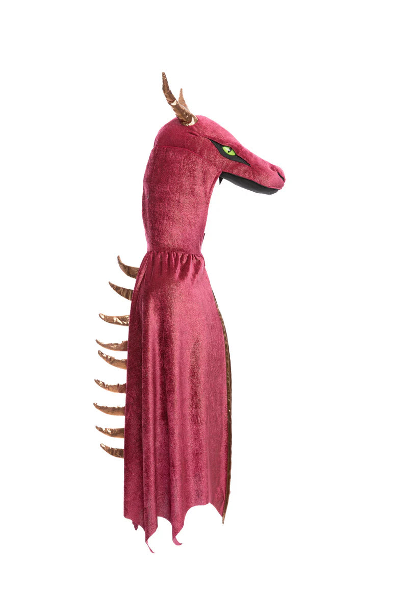 Starry Night Dragon Cape, Red/Copper