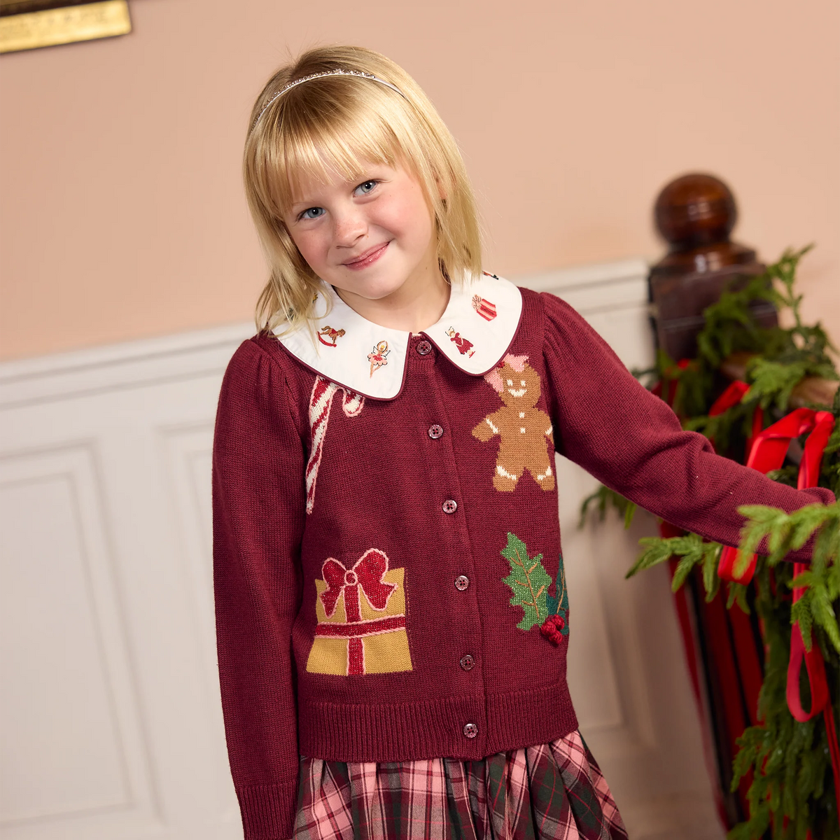 Constance Sweater, Holiday Patches