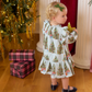 Harper Baby Dress Set, Trees and Presents