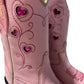 Pink Heart Boots