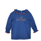 Navy Emma Blouse, Pumpkins