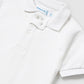 S/S Pique Polo, White, 102