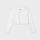 Knit Cardigan, White, 321