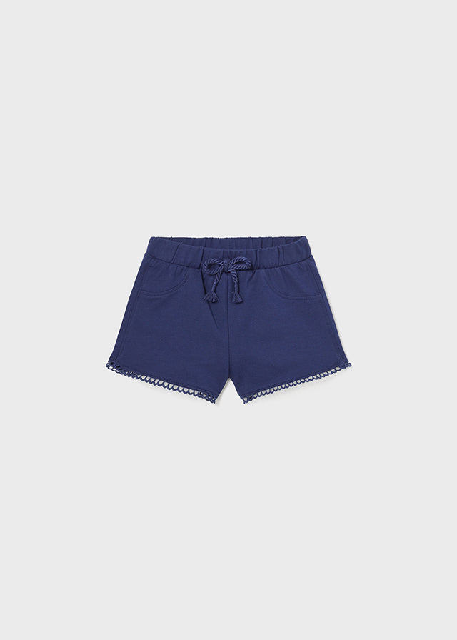 Loop-Trim Shorts, Navy, 603