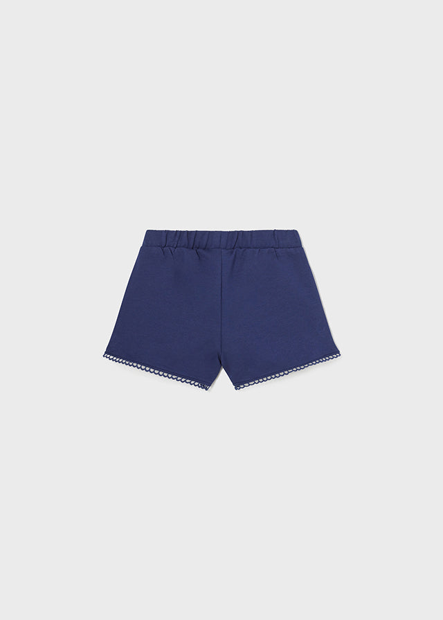 Loop-Trim Shorts, Navy, 603