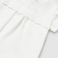 Knit Puff Sleeve Tee, White, 1006