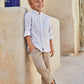 Linen Pants, Semolina, 3527